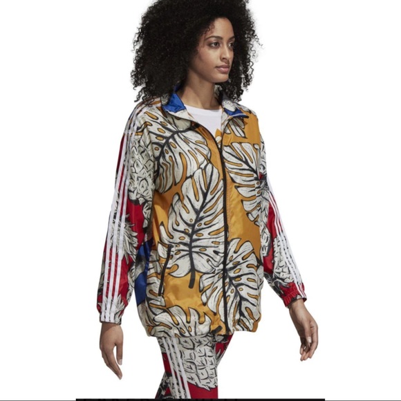 ADIDAS ~ AdidasOriginals X Farm Three Stripe Track Jacket (NWT) - Picture 12 of 13